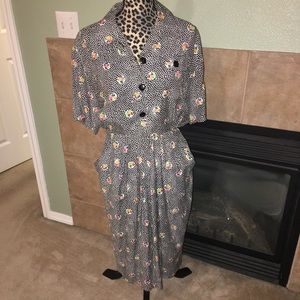 Vintage ms claus dress